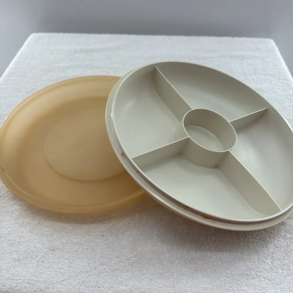 Lot Of Vintage Tupperware 18 Pieces Total Including Butter Holder Pitcher Labels